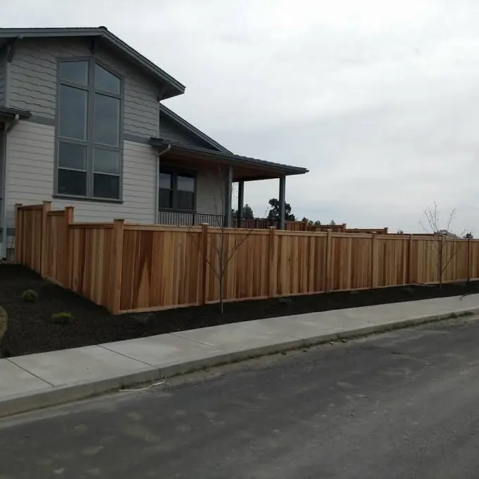 Neighborhood boundary fence